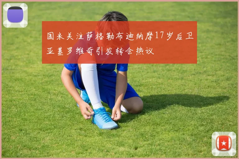 国米关注萨格勒布迪纳摩17岁后卫亚基罗维奇引发转会热议